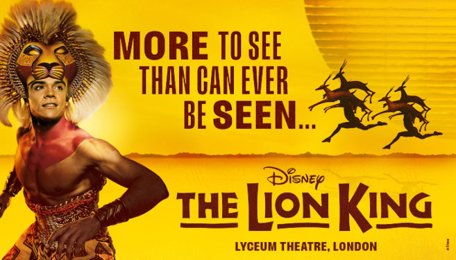 1nt: 3* London stay, breakfast & The Lion King: £238 for two