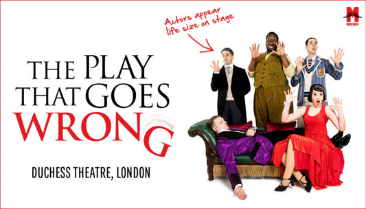 2nt: 4* London stay, breakfast & The Play That Goes Wrong: £398 for two