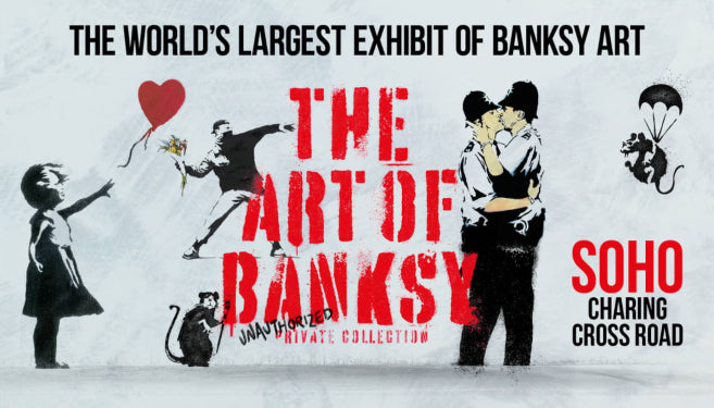 1nt: 3* London stay & The Art of Banksy: £218 for two