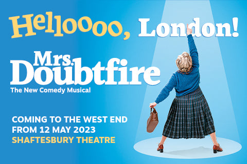 1nt: 3* London stay, breakfast & Mrs Doubtfire The Musical: £238 for two