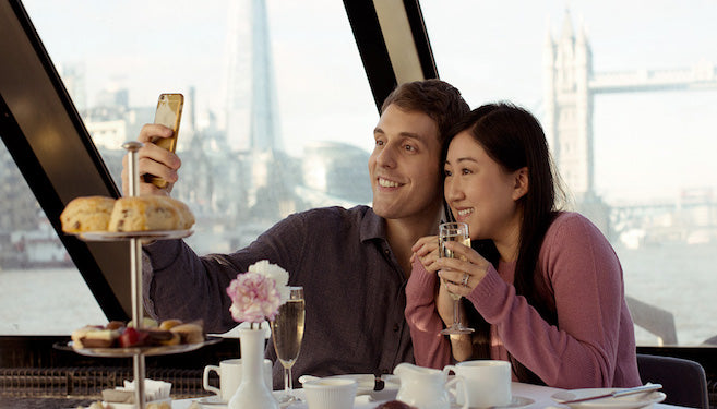 1nt: 3* London stay, breakfast & Afternoon Tea Cruise: £218 for two